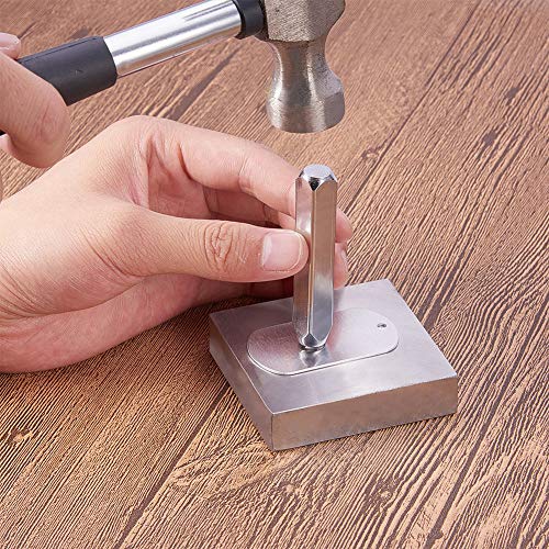 BENECREAT 6mm 1/4 Cactus Metal Design Stamps Punch Stamping Tool ...