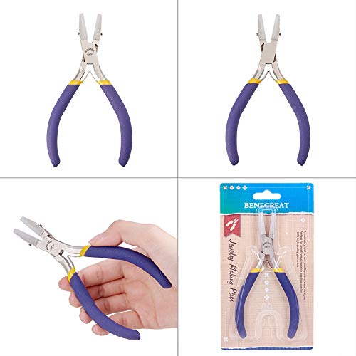 BENECREAT Double Nylon Jaw Pliers Jewelry Plier with Replacement J...