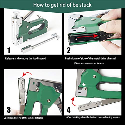 Benelet 3 in 1 Heavy Duty Manual Staple with 3000 Staples and ...