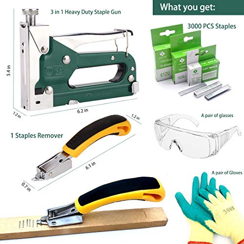 Benelet 3 in 1 Heavy Duty Manual Staple with 3000 Staples and ...
