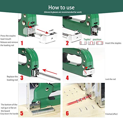 Benelet 3 in 1 Heavy Duty Manual Staple with 3000 Staples and ...
