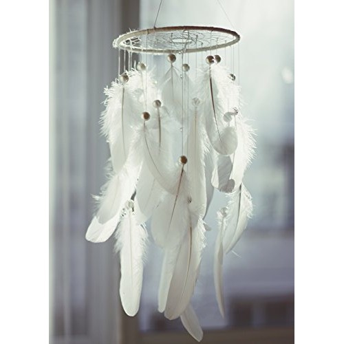 Benvo Metal Craft Hoops Dream Catcher Rings Metal Macrame Rings St...