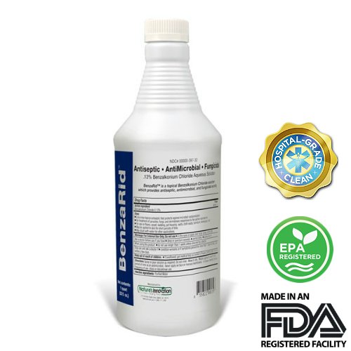 BenzaRid Professional Disinfectant 4 Gallon Set | Medical Grade ...