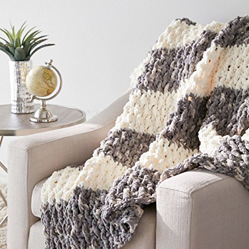Bernat Blanket Yarn, Silver Steel