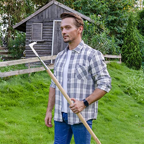 Berry&Bird Long Handle Crack Weeder, 63 Stainless Steel Garden Cr...