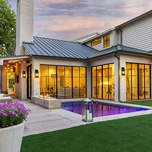 Outdoor Wall Light Fixtures, Exterior Waterproof Wall Lanterns, Po...