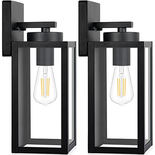 Outdoor Wall Light Fixtures, Exterior Waterproof Wall Lanterns, Po...