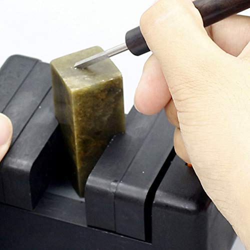 BESPORTBLE 1 Set Chinese Traditional Seal Stone Bed Seal Engraving...