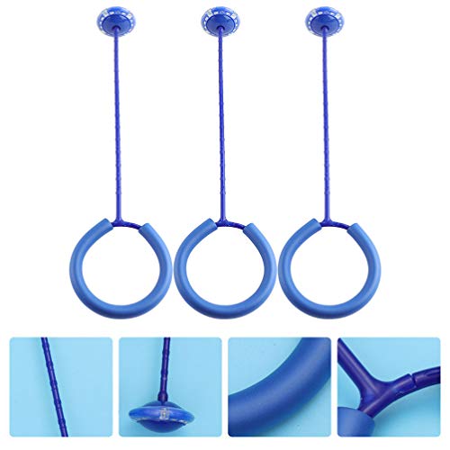 BESPORTBLE 3pcs Kids Ankle Skip Ball LED Flash Jumping Ring Ball F...