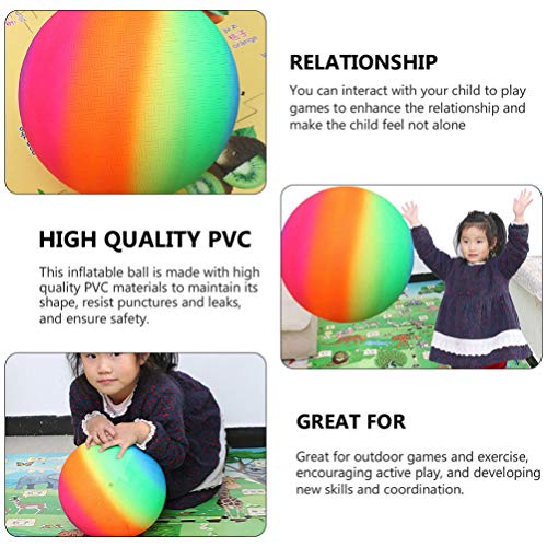 BESPORTBLE Kid Playground Ball Inflatable Bouncy Ball Sports Ball ...