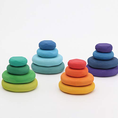 BESPORTBLE Kids Wooden Balancing Building Block Stacking Stone Gam...