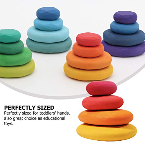 BESPORTBLE Kids Wooden Balancing Building Block Stacking Stone Gam...