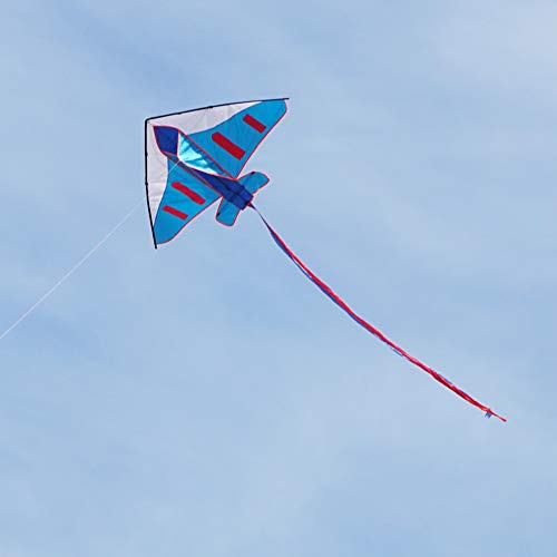 Besra 60inch Colorful Plane Kite Easy to Fly Aircraft Nylon Kite f...