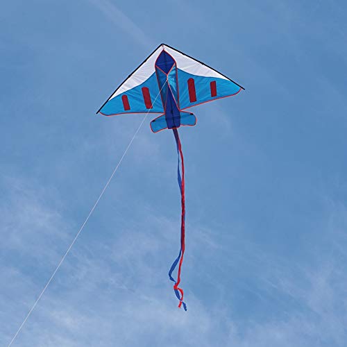 Besra 60inch Colorful Plane Kite Easy to Fly Aircraft Nylon Kite f...