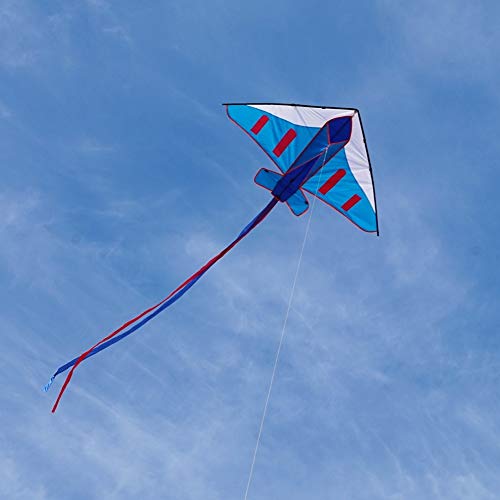 Besra 60inch Colorful Plane Kite Easy to Fly Aircraft Nylon Kite f...