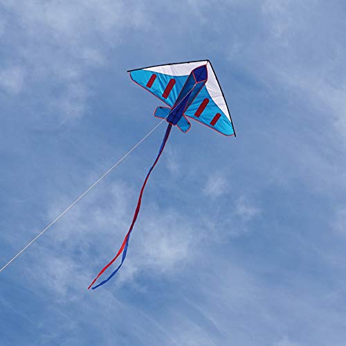 Besra 60inch Colorful Plane Kite Easy to Fly Aircraft Nylon Kite f...