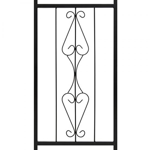 Best Choice Products Decorative Steel Garden Arch Arbor Trellis fo...