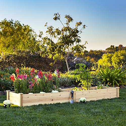 Best Choice Products Vegetable Raised Garden Bed Patio Backyard Gr...