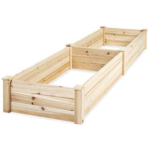 Best Choice Products Vegetable Raised Garden Bed Patio Backyard Gr...