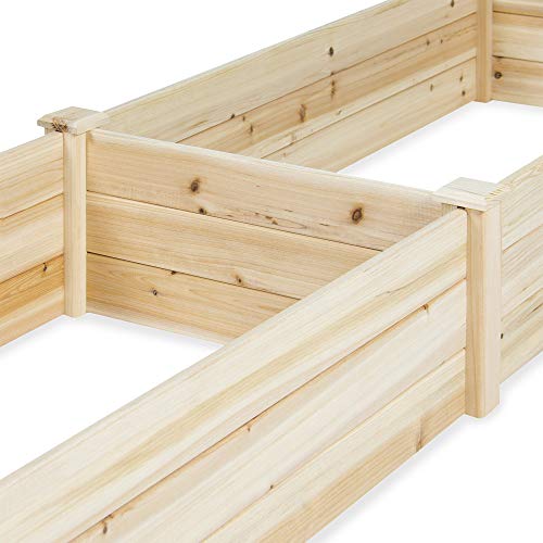 Best Choice Products Vegetable Raised Garden Bed Patio Backyard Gr...
