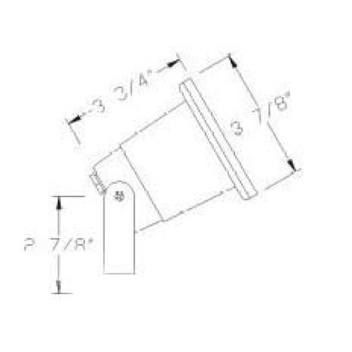 12V Landscape Lighting 9W LED Underwater Pond Light in Black Finis...