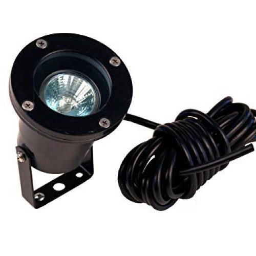 12V Landscape Lighting 9W LED Underwater Pond Light in Black Finis...