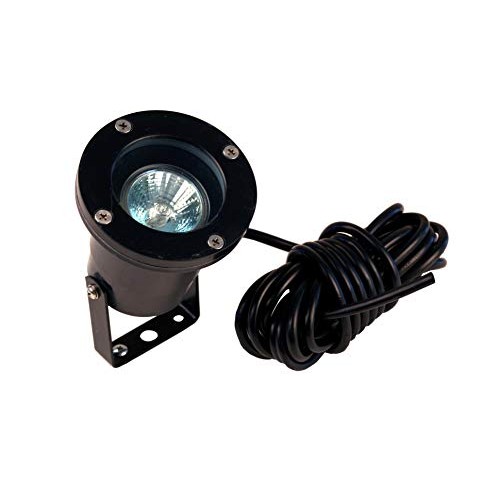 12V Landscape Lighting 9W LED Underwater Pond Light in Black Finis...