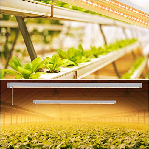 4FT LED Grow Light, Full Spectrum Sunlight Replacement, Sunlight I...