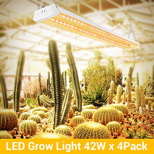 4FT LED Grow Light, Full Spectrum Sunlight Replacement, Sunlight I...