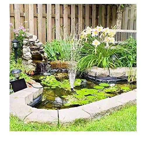 BESTC 1.8W Solar Fountain Water Pump for Bird Bath Solar Powered F...