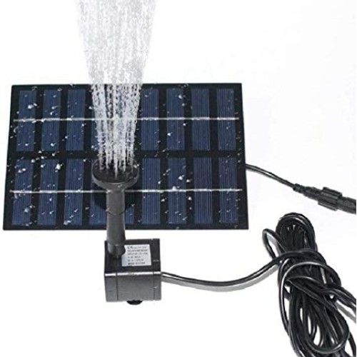 BESTC 1.8W Solar Fountain Water Pump for Bird Bath Solar Powered F...