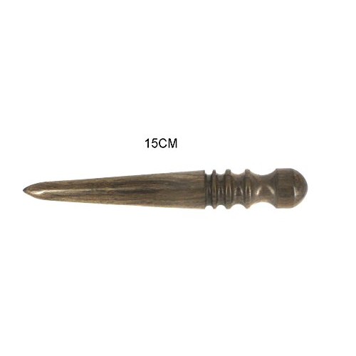 BESTCYC Solid Wood Leathercraft Slicker Round Burnisher Wood Edge ...