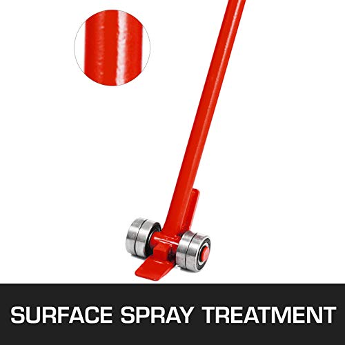 BestEquip 3T Prylever Bar 6600 Lbs Capacity Steel Pry Lever Bar He...