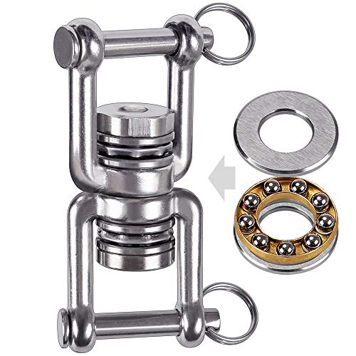 Besthouse Swing Swivel with 2 Bearing, 360° Rotation, 770LB Capaci...