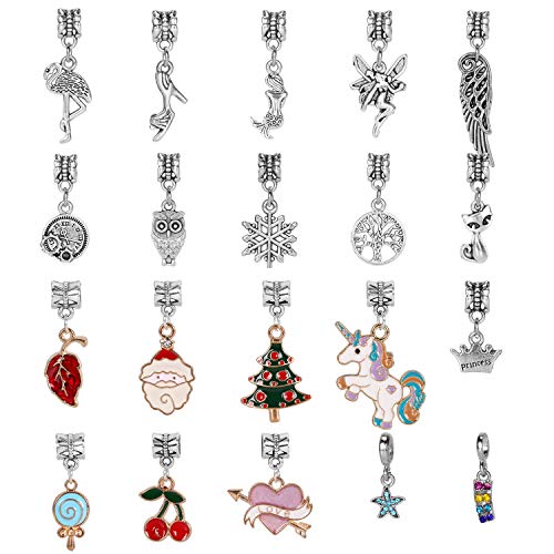 Charm Bracelet Making Kit Jewelry Making Supplies Bead Kits for Gi...