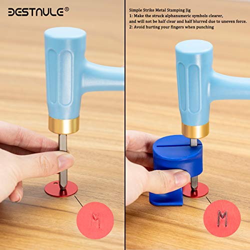 BESTNULE Number and Letter Stamp Set A-Z, 0-9 and “&”, “Love” Sym...