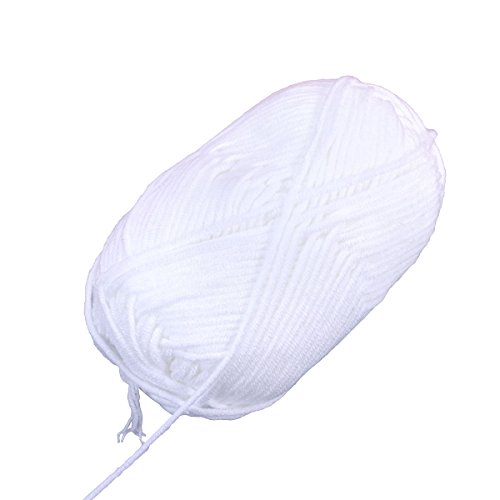 BESTOMZ 50g Milk Knitting Cotton Yarn Warm Soft Chunky Hand-woven ...