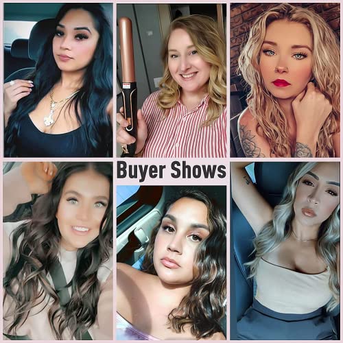 Waver Curling Iron Curling Wand - BESTOPE PRO 5 in 1 Curling Wand ...