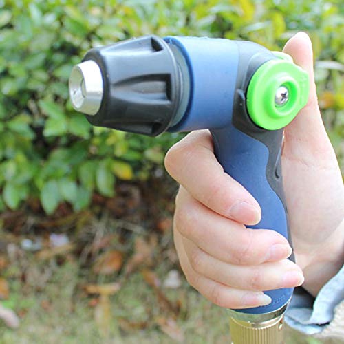 High Pressure Hose Nozzle Sprayer Aluminum Alloy Water Hose Nozzle...
