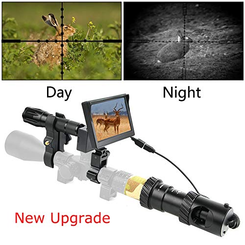 BESTSIGHT DIY Digital Night Vision Scope for Rifle Hunting with Ca...