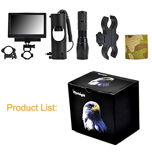 BESTSIGHT DIY Digital Night Vision Scope for riflescopes with Came...