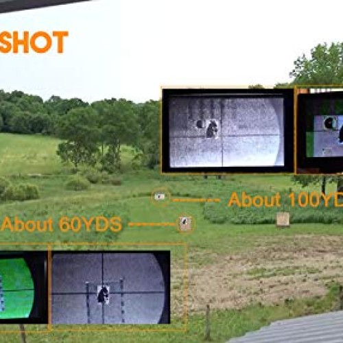 BESTSIGHT DIY Digital Night Vision Scope for riflescopes with Came...