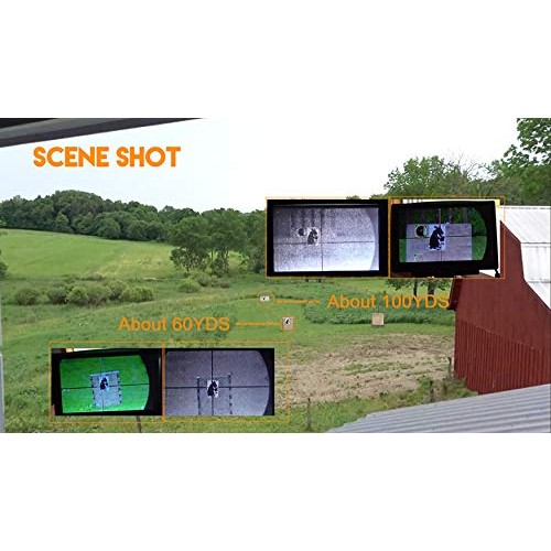 BESTSIGHT DIY Digital Night Vision Scope for riflescopes with Came...