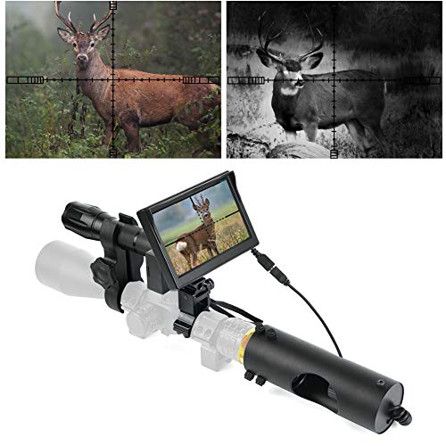 BESTSIGHT DIY Digital Night Vision Scope for riflescopes with Came...