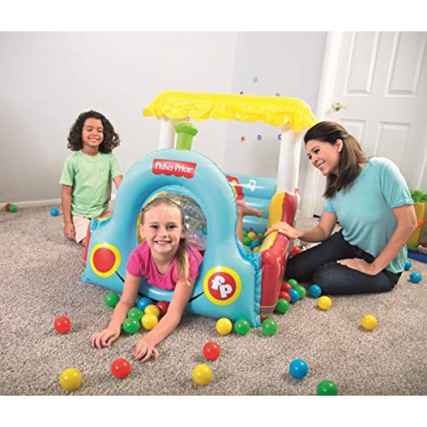 Bestway Fisher-Price Inflatable Ball Pit | Fun Train Theme | Indoo...