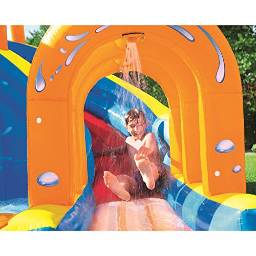 Bestway Hurricane Tunnel Blast Inflatable Water Park Play Center |...