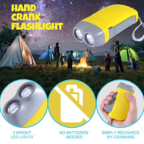 Outdoor Adventure Kit for Kids, 2 Packs Walkie Talkies for Kids wi...