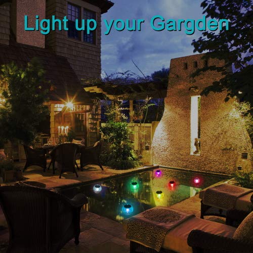 BeTIM Solar Floating Pool Lights 2019 Upgraded Waterproof Pond Lig...