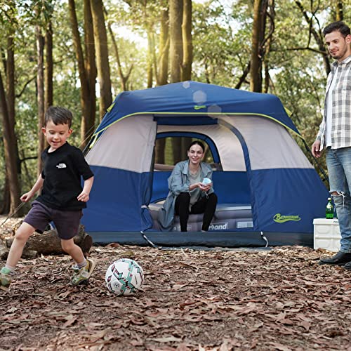 BeyondHOME Tent, 6 Person 60 Sec Setup Family Camping Tent, Waterp...
