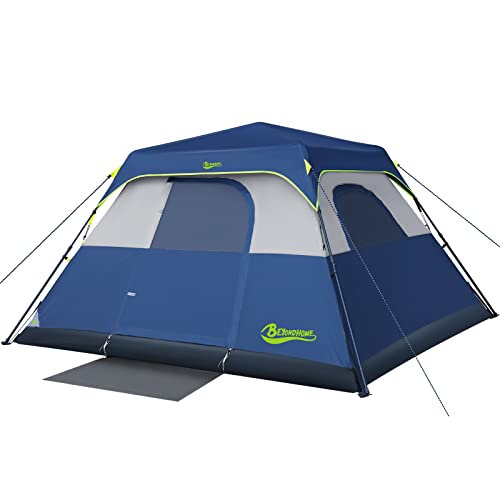 BeyondHOME Tent, 6 Person 60 Sec Setup Family Camping Tent, Waterp...